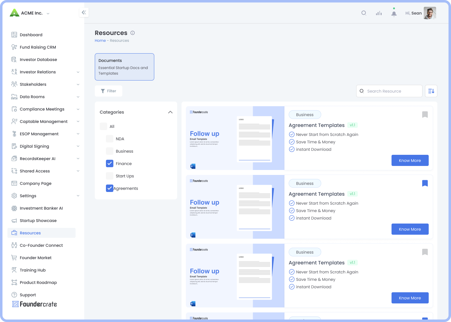 Resources Foundercrate