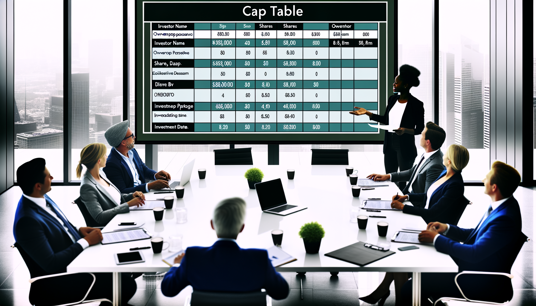 How to Present Your Cap Table Effectively